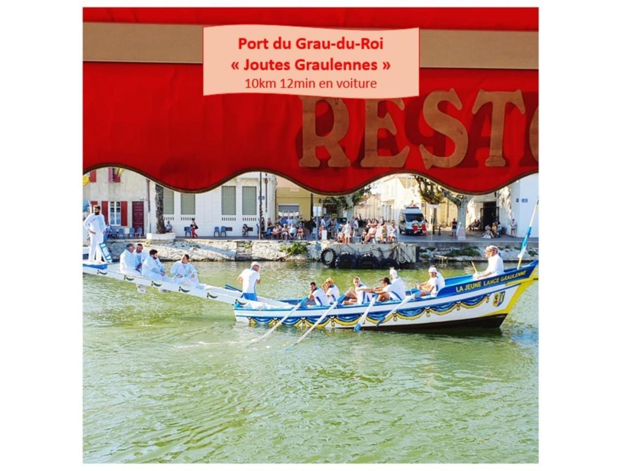 T2 Traversant Familial Cap Sud Parking Plages - Rossiconciergerie - Linge En Option La Grande-Motte Esterno foto
