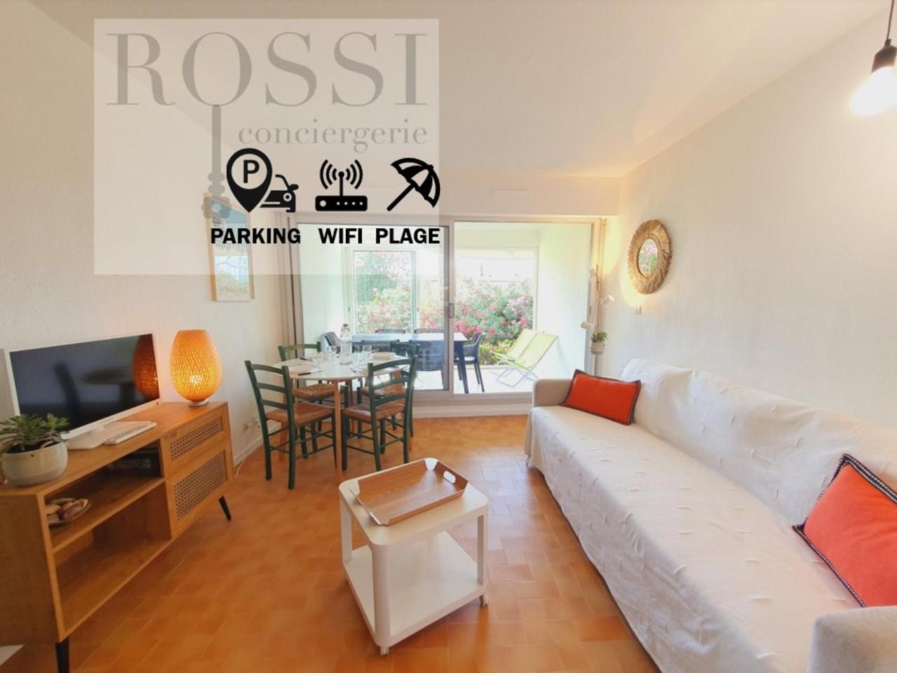 T2 Traversant Familial Cap Sud Parking Plages - Rossiconciergerie - Linge En Option La Grande-Motte Esterno foto